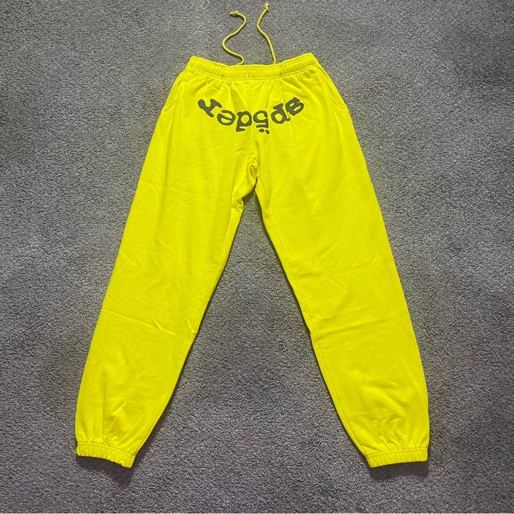Sp5der Legacy Sweatpants ‘yellow’
